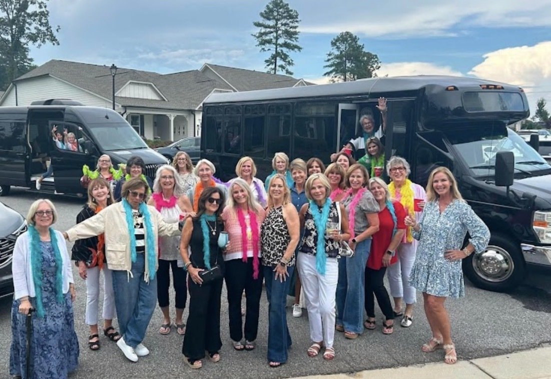 Group enjoying a Play-It-Safe celebration trip